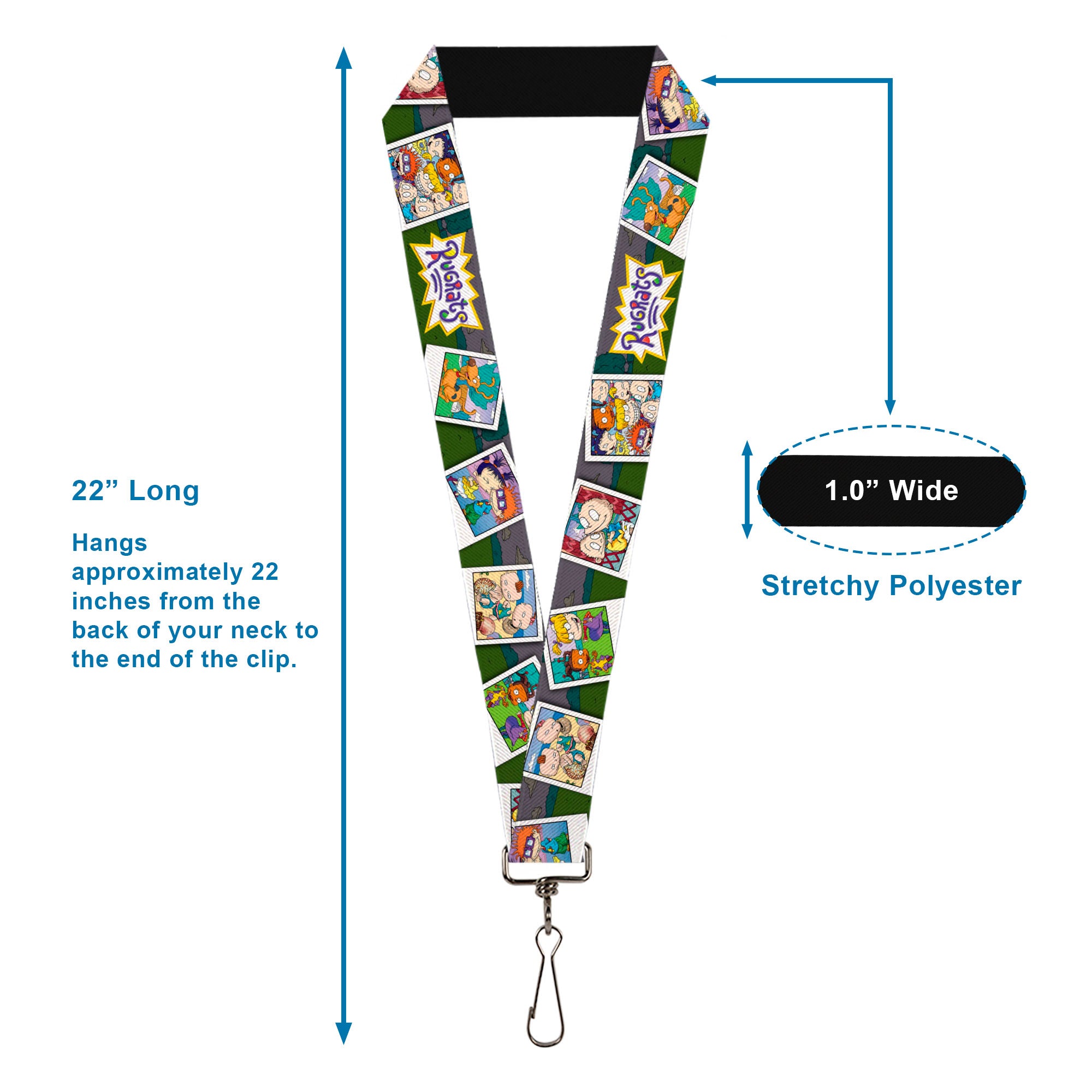 Lanyard - 1.0" - RUGRATS Character Snapshots Lanyards Rugrats