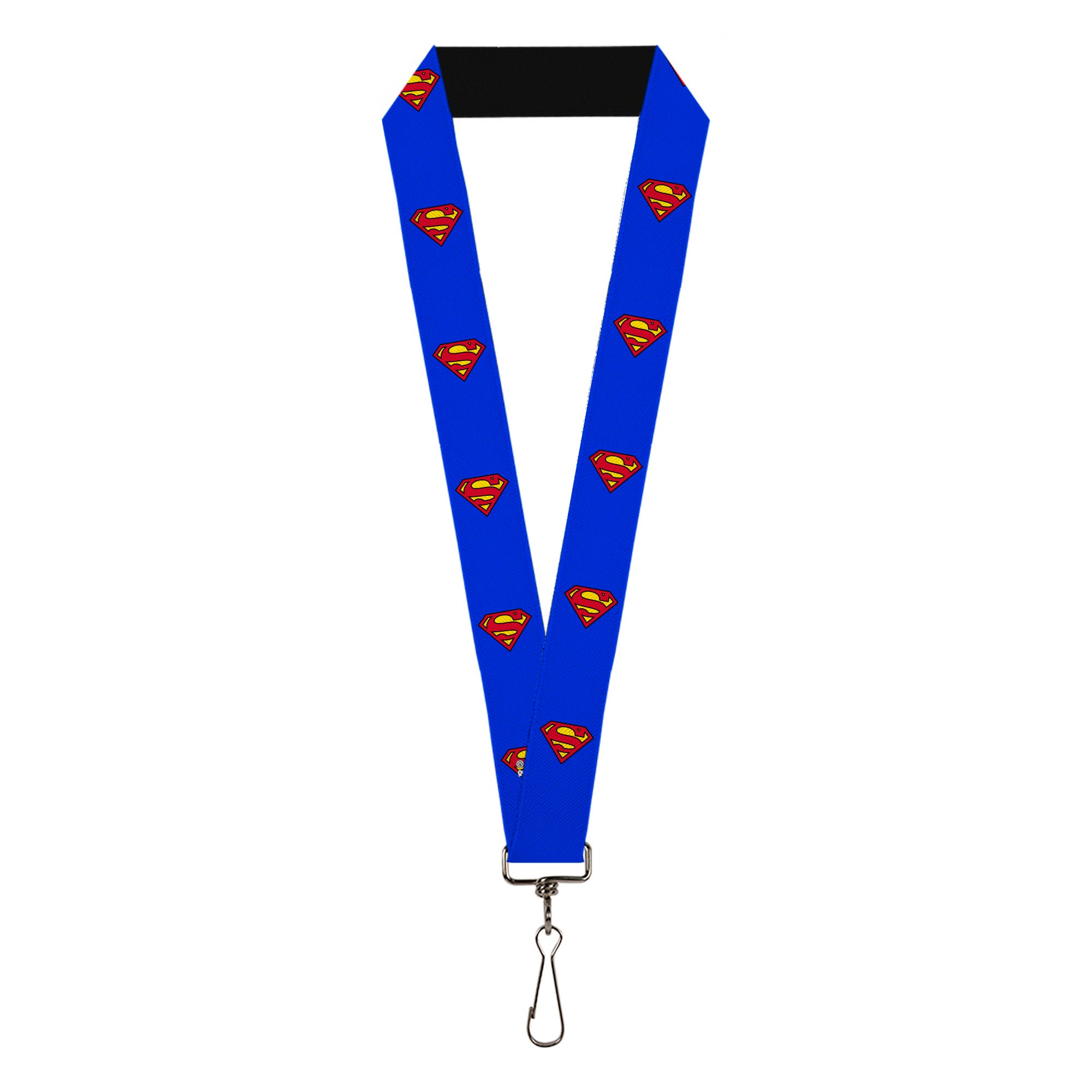 Lanyard - 1.0" - Superman Shield Blue Lanyards DC Comics