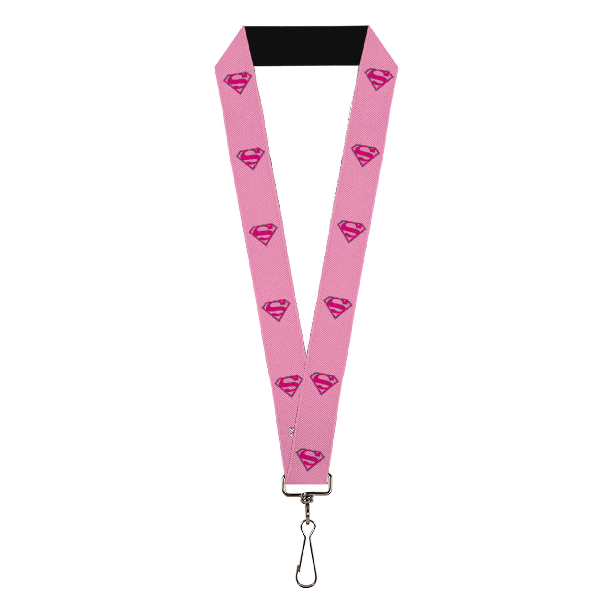 Lanyard - 1.0" - Superman Shield Pink Lanyards DC Comics
