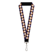 Lanyard - 1.0" - South Park Stan Flip Poses Black Lanyards South Park