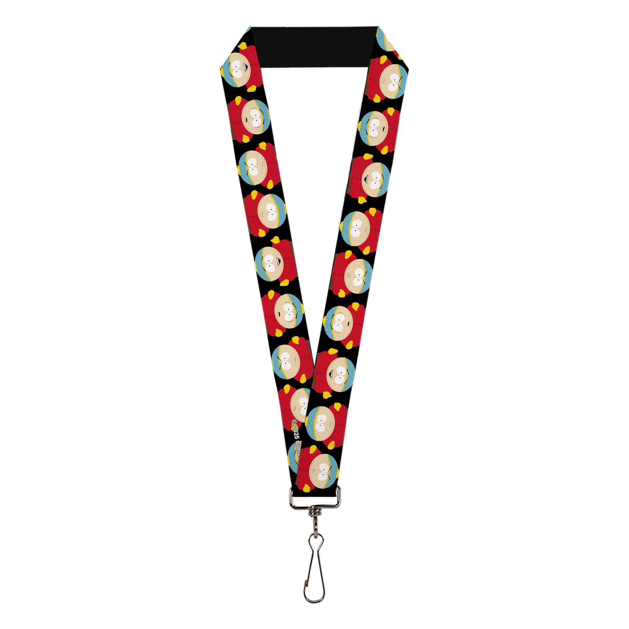 Lanyard - 1.0" - South Park Cartman Flip Poses Black Lanyards South Park