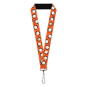 Lanyard - 1.0" - South Park Kenny Expressions Stacked Orange Lanyards South Park