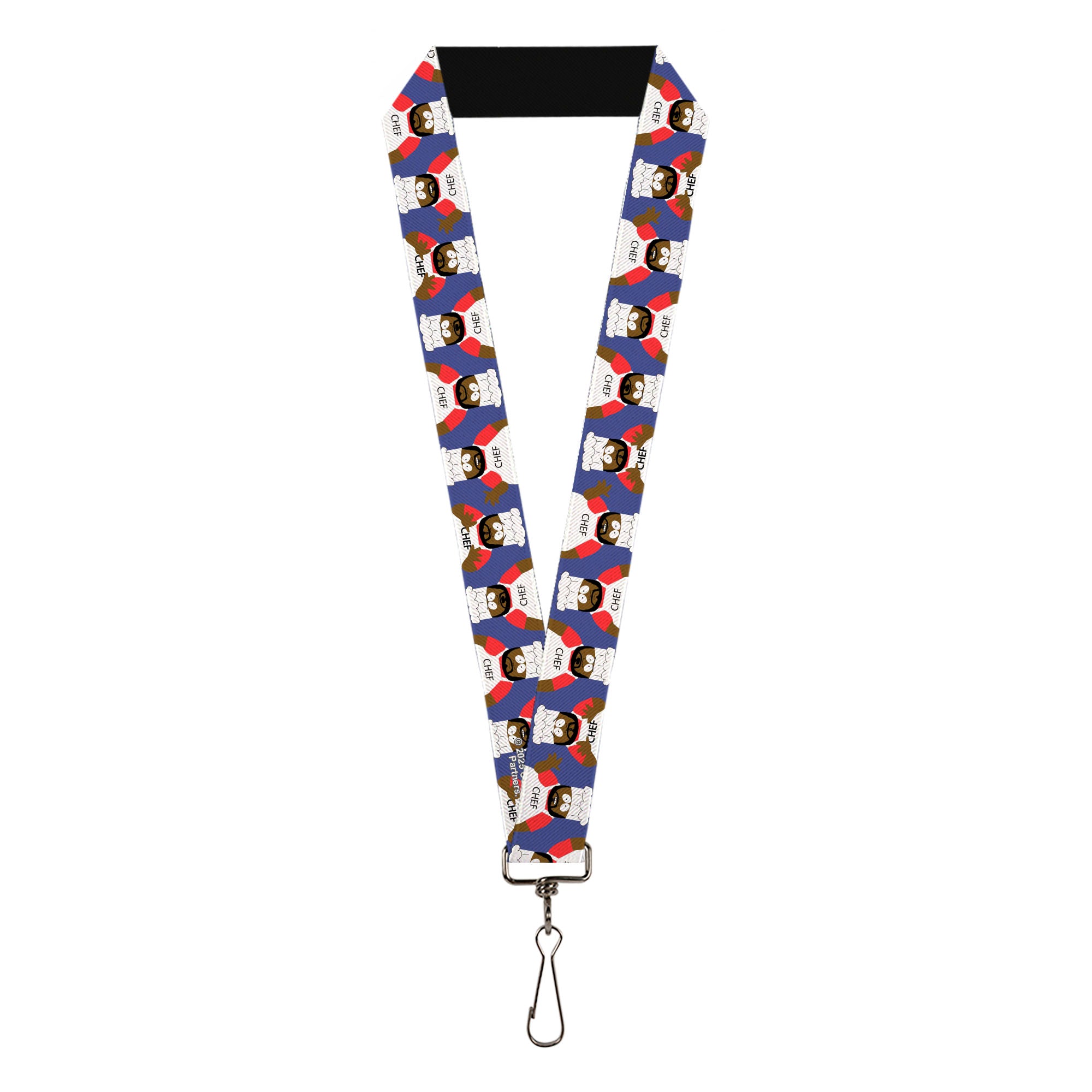 Lanyard - 1.0" - South Park Chef Pose Flips Blue Lanyards South Park