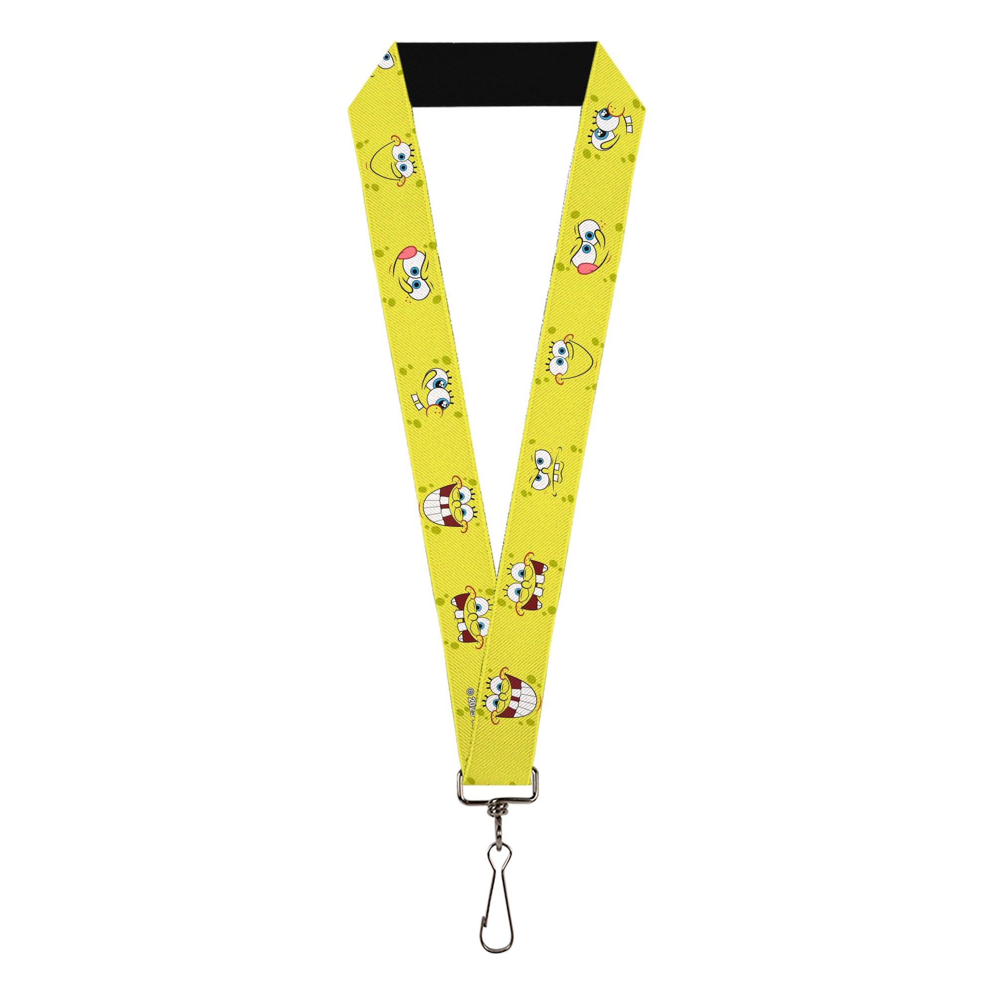 Lanyard - 1.0" - SpongeBob Expressions Yellow Lanyards SpongeBob SquarePants