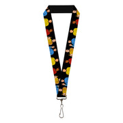 Lanyard - 1.0" - Star Trek Original Series Crew Member Group Black Lanyards Star Trek