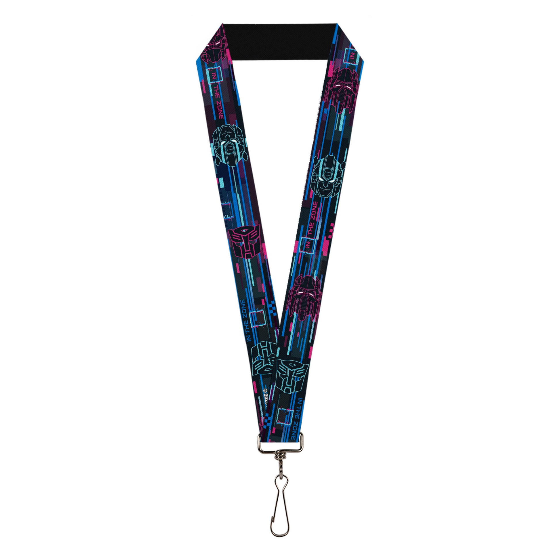 Lanyard - 1.0" - Transformers Autobots IN THE ZONE Icons Blues/Reds Lanyards Transformers