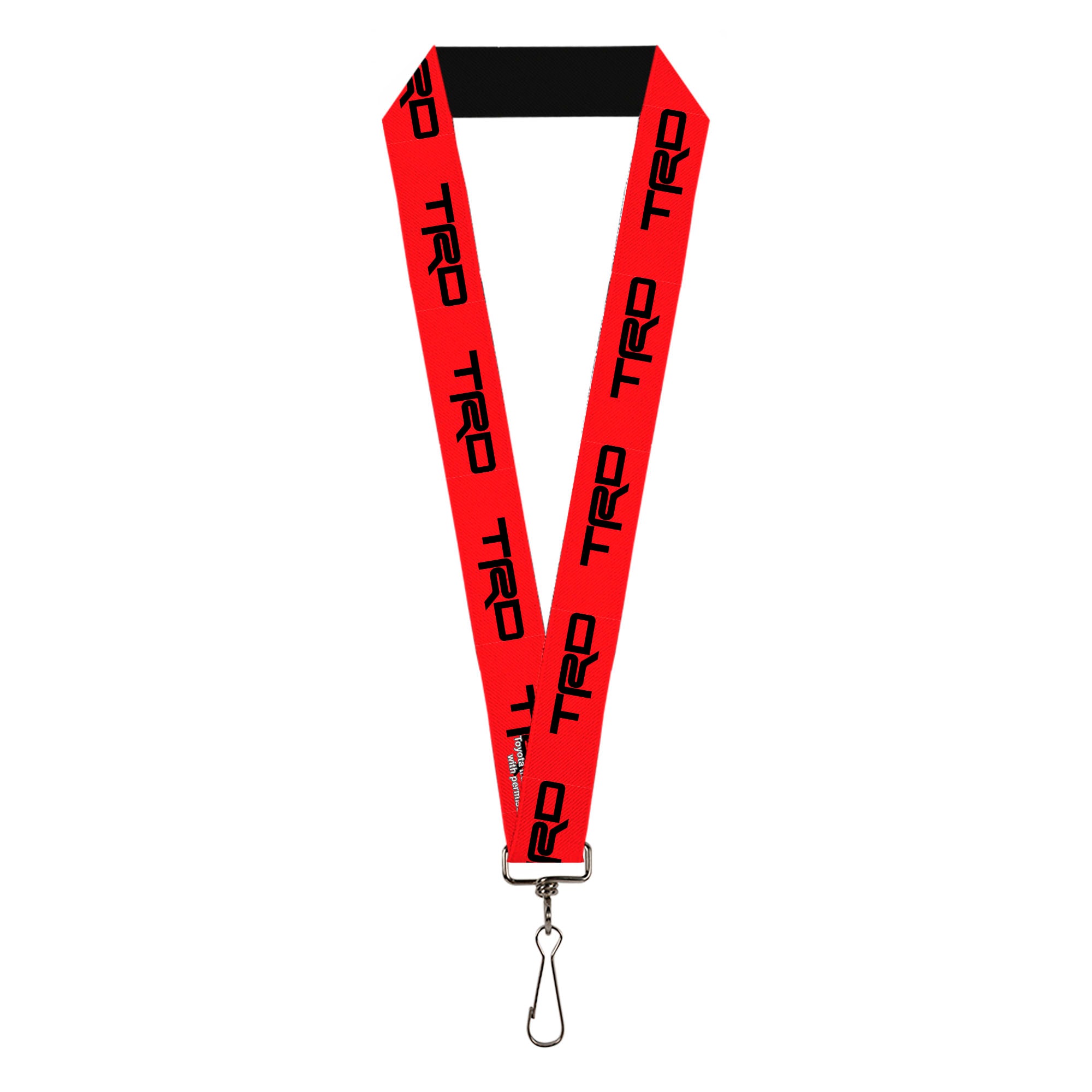 Lanyard - 1.0" - Toyota Racing Development TRD Logo Red/Black Lanyards Toyota