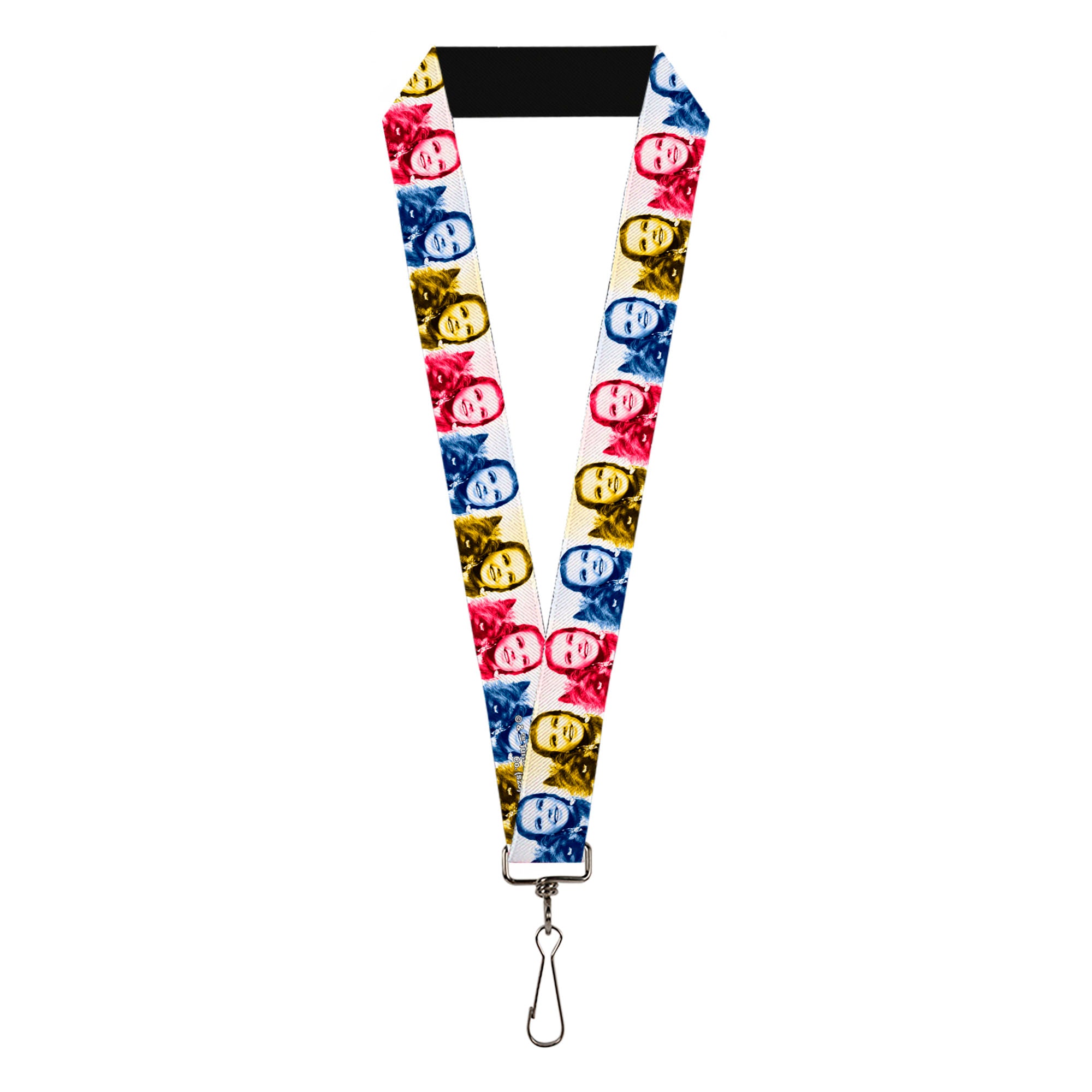 Lanyard - 1.0" - The Wizard of Oz Dorothy and Toto Pose Blocks Blues/Yellows/Reds Lanyards The Wizard of Oz