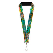 Lanyard - 1.0" - The Wizard of Oz Yellow Brick Road Scenes Lanyards The Wizard of Oz