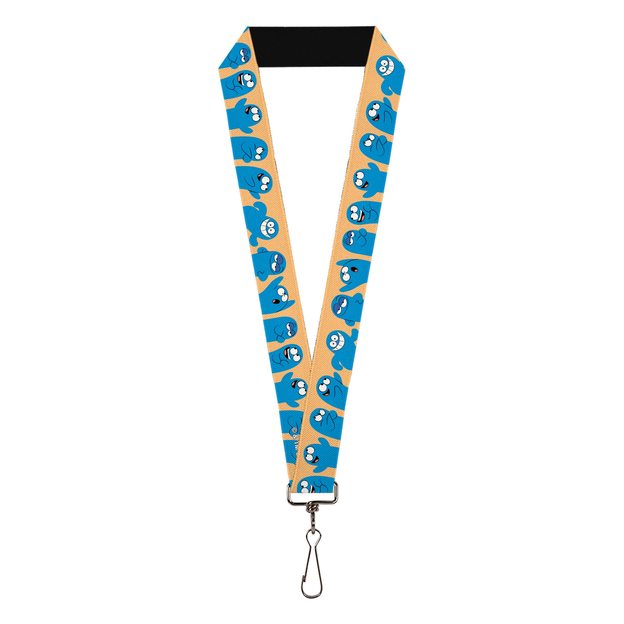 Lanyard - 1.0" - Foster's Home for Imaginary Friends Bloo Expressions Beige Lanyards Foster's Home for Imaginary Friends