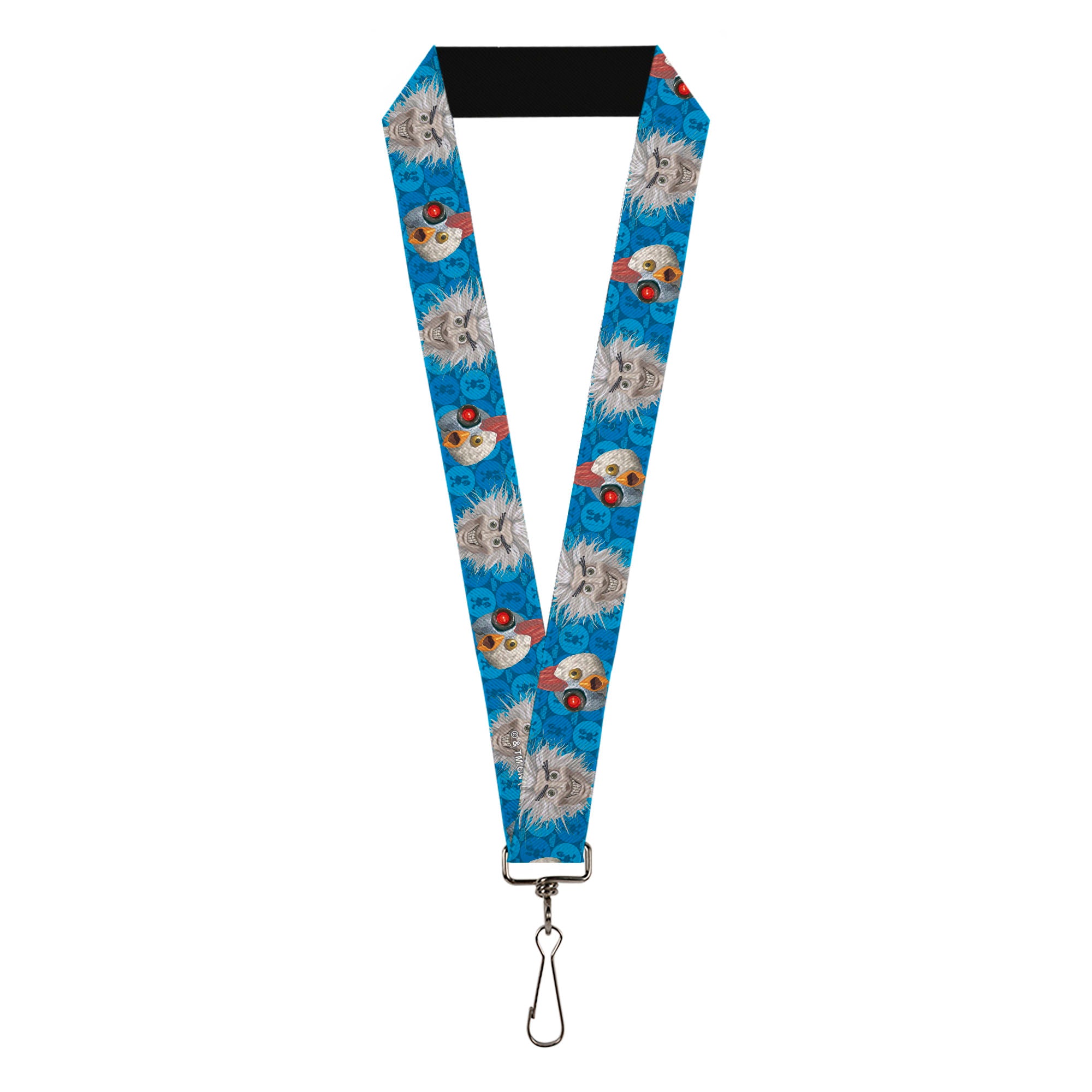 Lanyard - 1.0" - Robot Chicken and Mad Scientist Expressions Blues Lanyards Robot Chicken