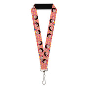 Lanyard - 1.0" - Steven Universe Poses and Stars Pink/Yellow Lanyards Steven Universe