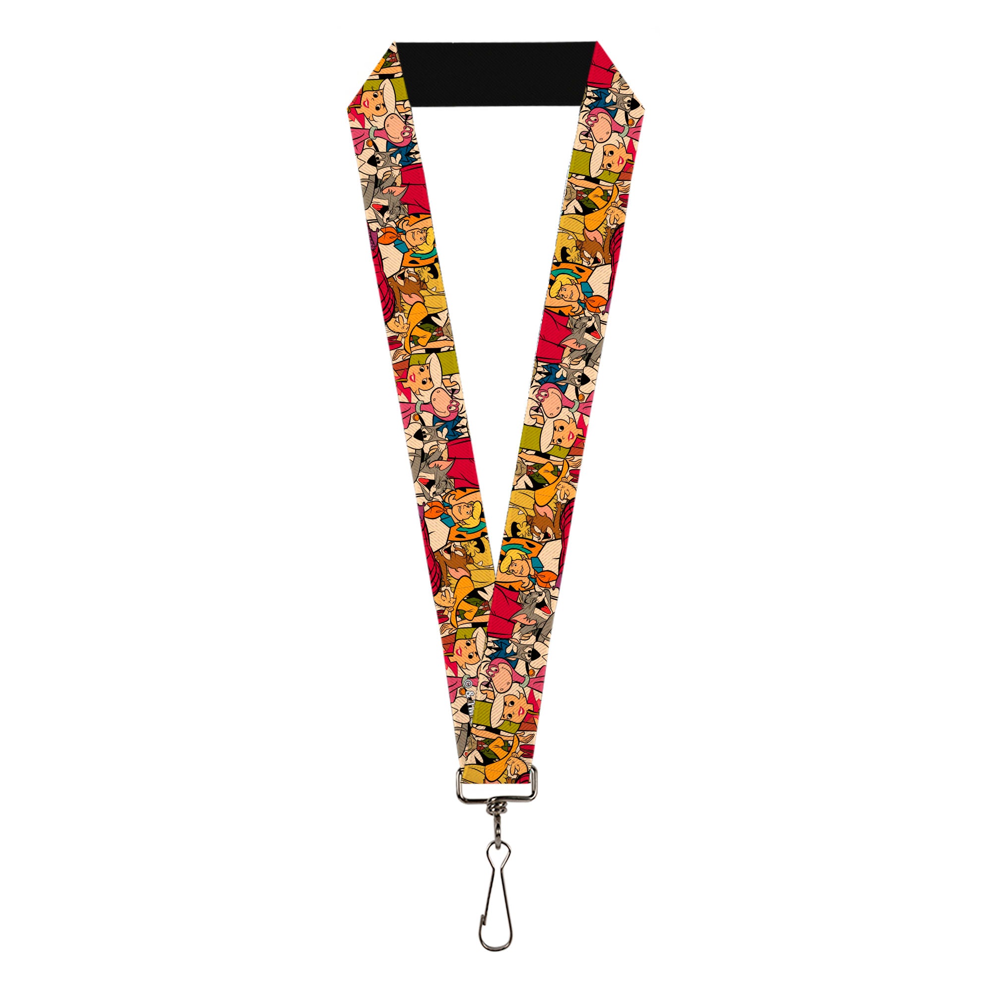 Lanyard - 1.0" - HANNA-BARBERA Title Logo Mutli Show Characters Stacked Lanyards Warner Bros. Animation