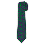 Necktie Standard - Joker HAHAHA Repeat Purple Green Neckties DC Comics