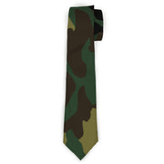 Necktie Standard - Camo Olive Neckties Buckle-Down