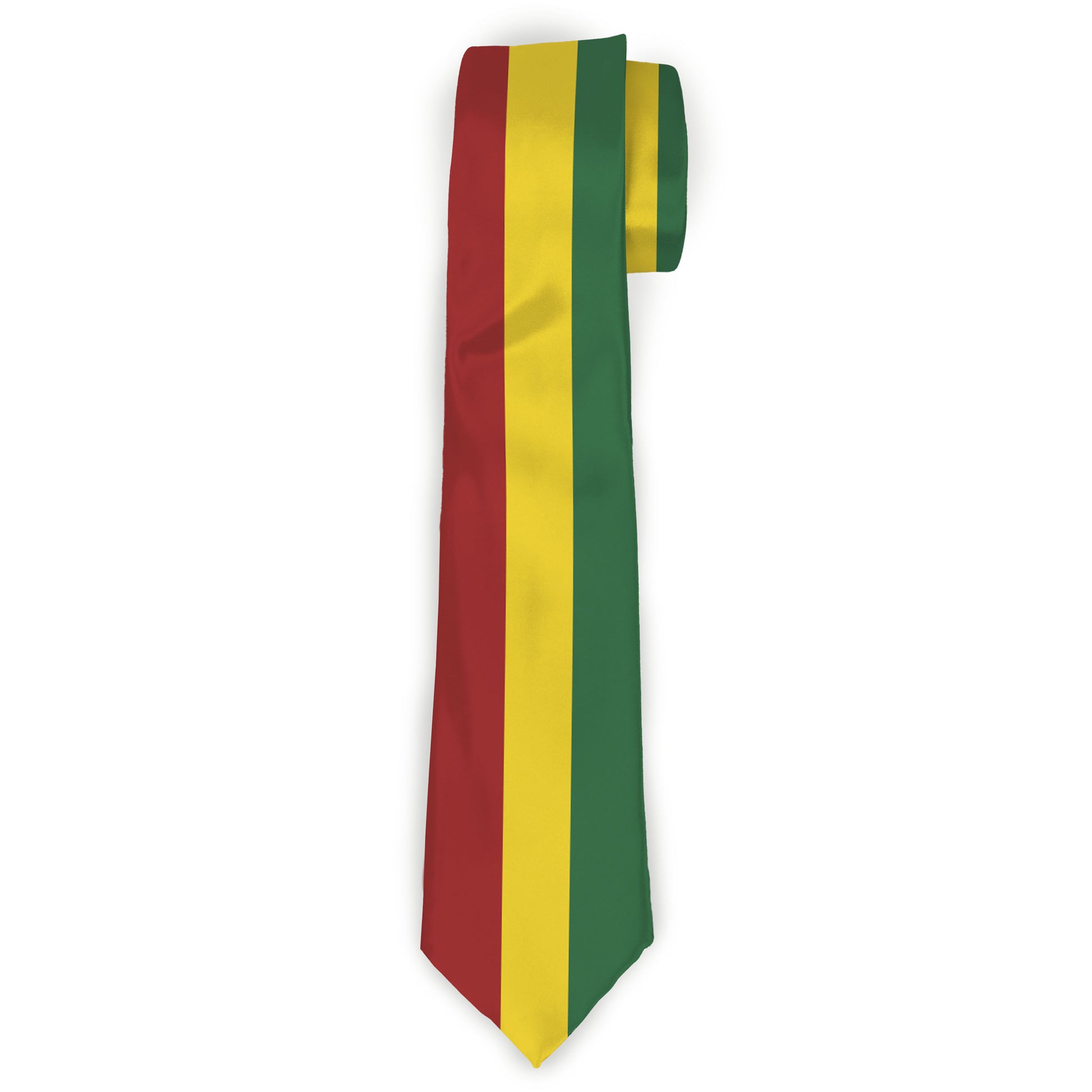 Buckle-Down Necktie - Rasta Neckties Buckle-Down