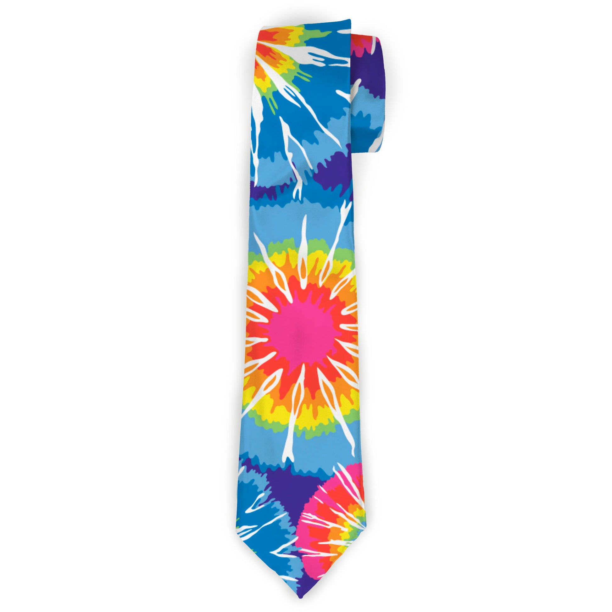Buckle-Down Necktie - 70's Tie Dye Neckties Buckle-Down