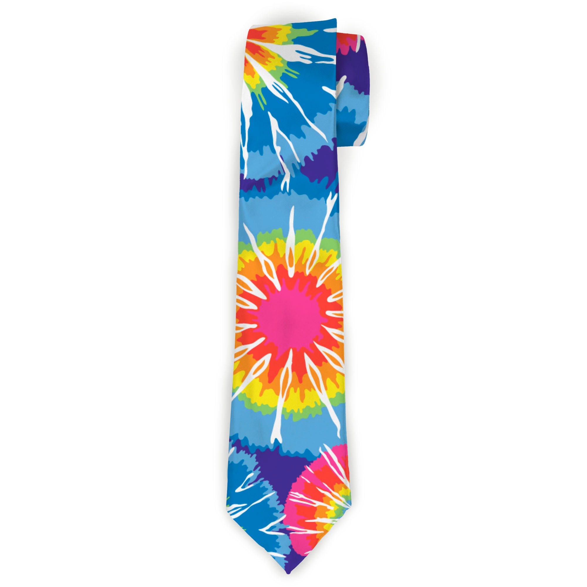Buckle-Down Necktie - 70's Tie Dye Neckties Buckle-Down