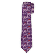 Buckle-Down Necktie - Angry Girl Purple/Pink Neckties Buckle-Down
