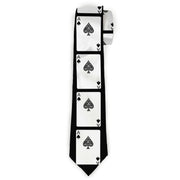 Buckle-Down Necktie - Ace of Spades Neckties Buckle-Down