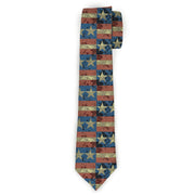 Buckle-Down Necktie - Americana Vintage Stars & Stripes Neckties Buckle-Down