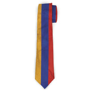Buckle-Down Necktie - Armenia Flag Distressed Neckties Buckle-Down