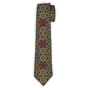 Buckle-Down Necktie - Aboriginal Black/Cream/Multi Color Neckties Buckle-Down