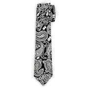 Necktie Standard - Bandana/Skulls Black/White Neckties Buckle-Down