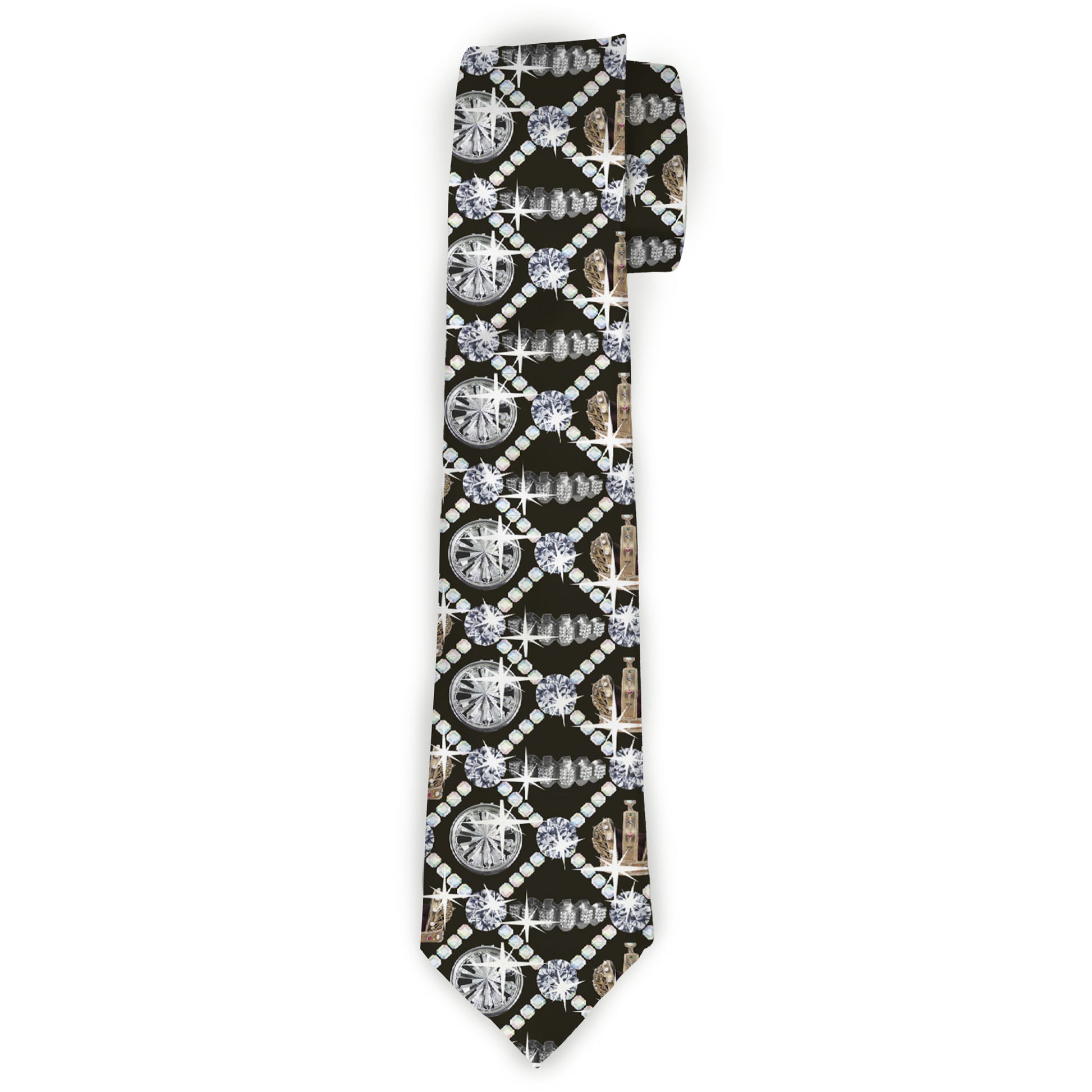 Buckle-Down Necktie - Bling Neckties Buckle-Down