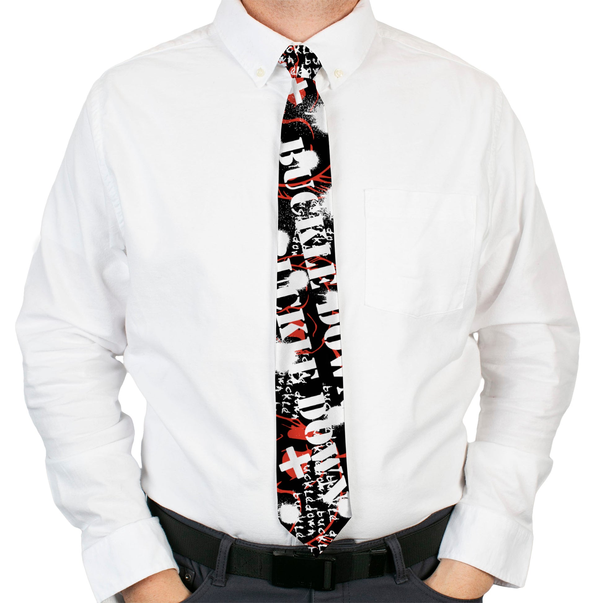 Buckle-Down Necktie - BD Punk Neckties Buckle-Down