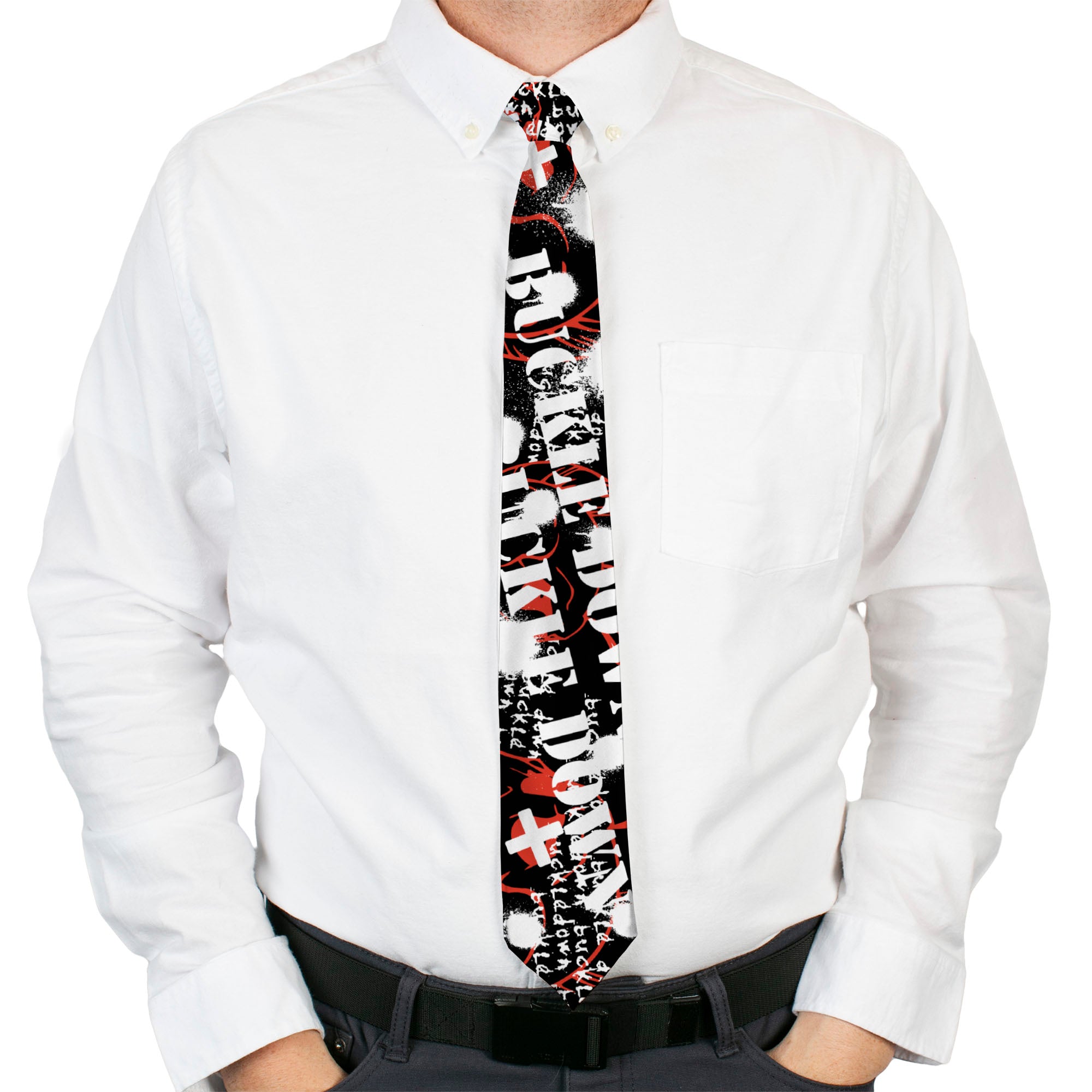 Buckle-Down Necktie - BD Punk Neckties Buckle-Down
