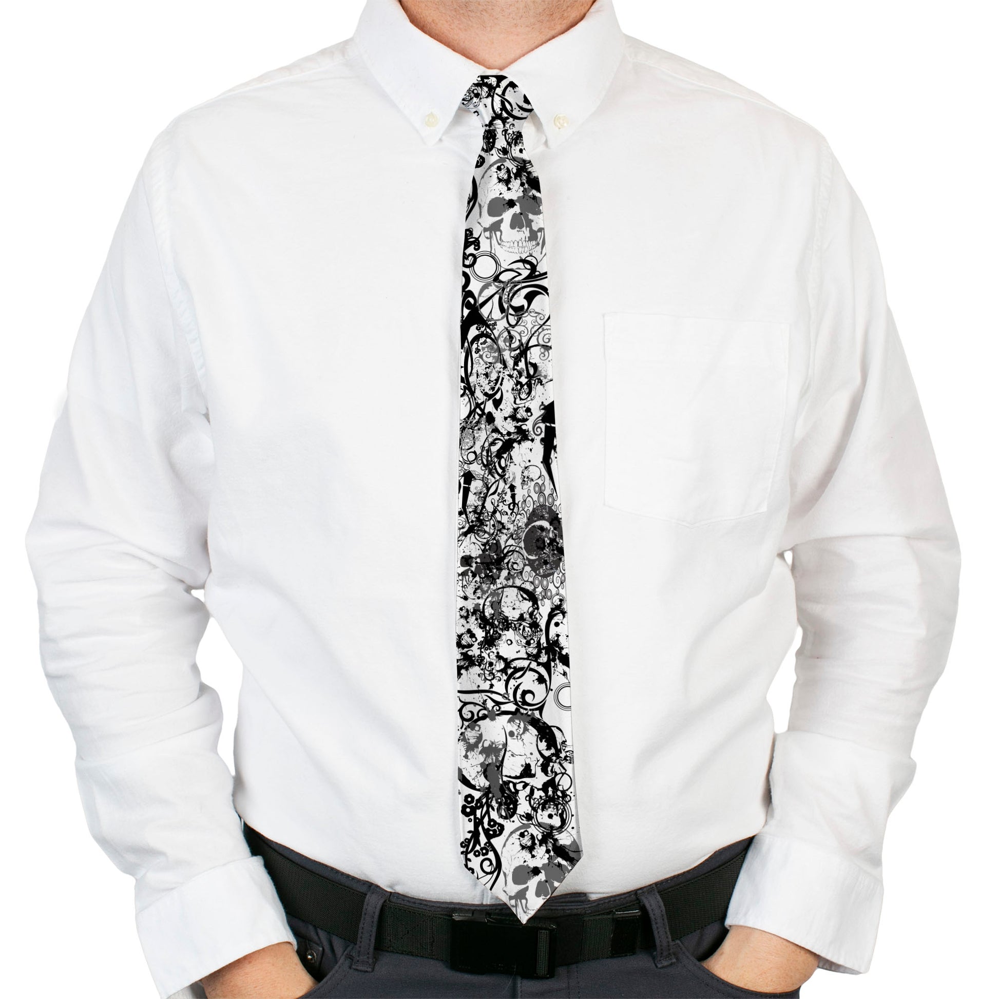 Buckle-Down Necktie - BD Chaos Neckties Buckle-Down