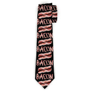 Buckle-Down Necktie - Bacon w/Text2 Neckties Buckle-Down