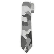 Buckle-Down Necktie - Camo White Neckties Buckle-Down