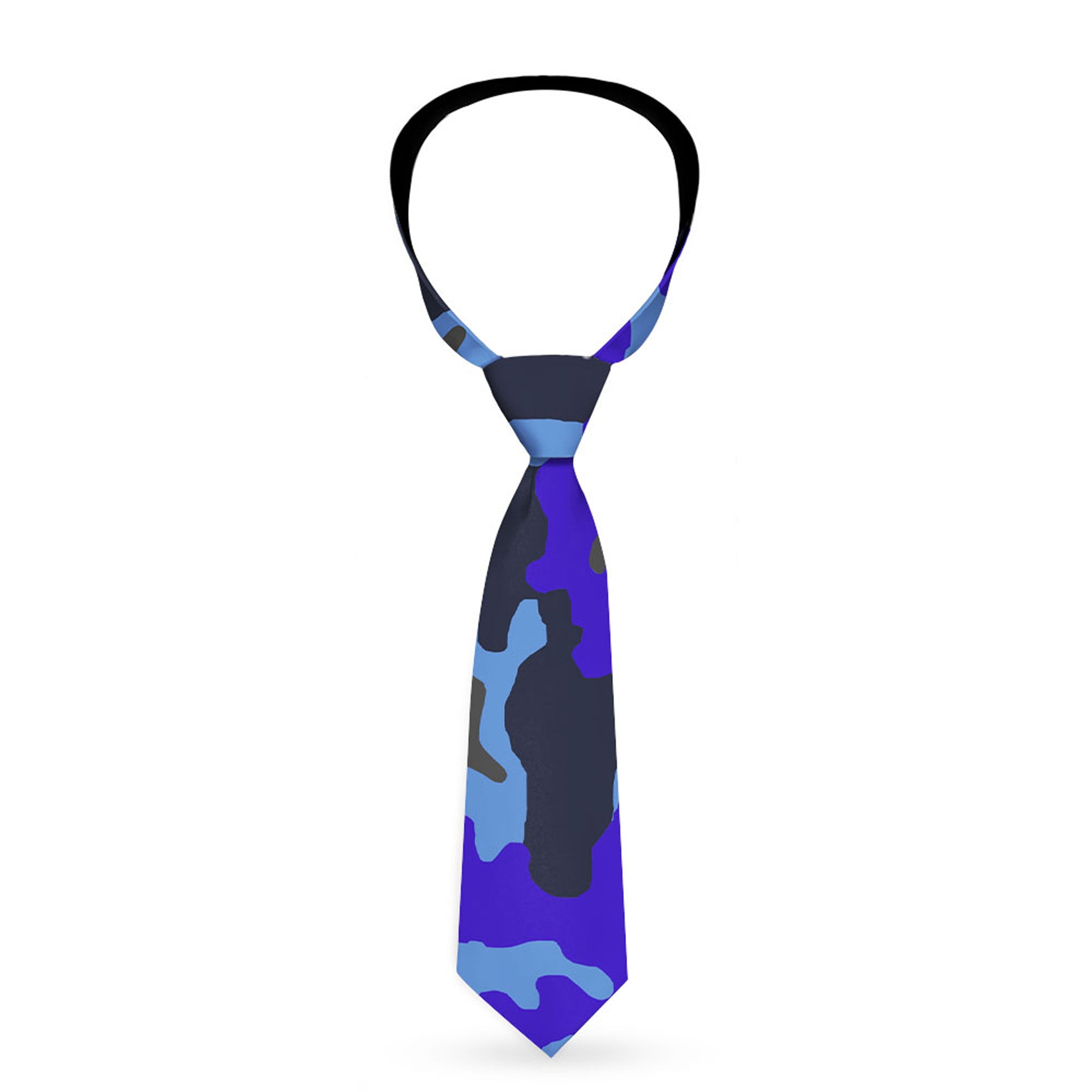 Buckle-Down Necktie - Camo Blue Neckties Buckle-Down