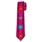 Buckle-Down Necktie - Candy Hearts Neckties Buckle-Down