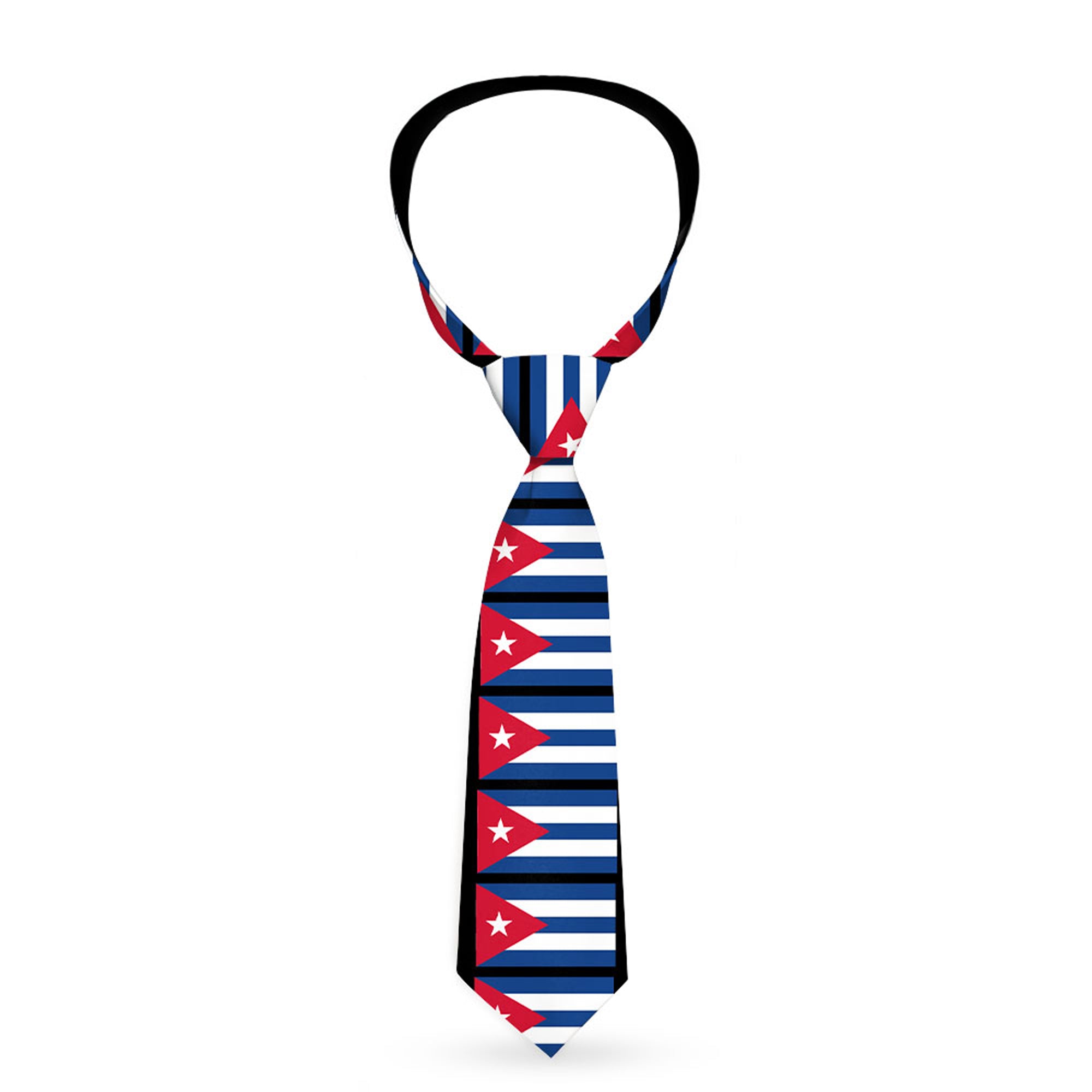 Buckle-Down Necktie - Cuba Flags Neckties Buckle-Down