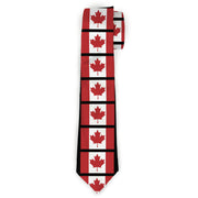 Buckle-Down Necktie - Canada Flags Neckties Buckle-Down