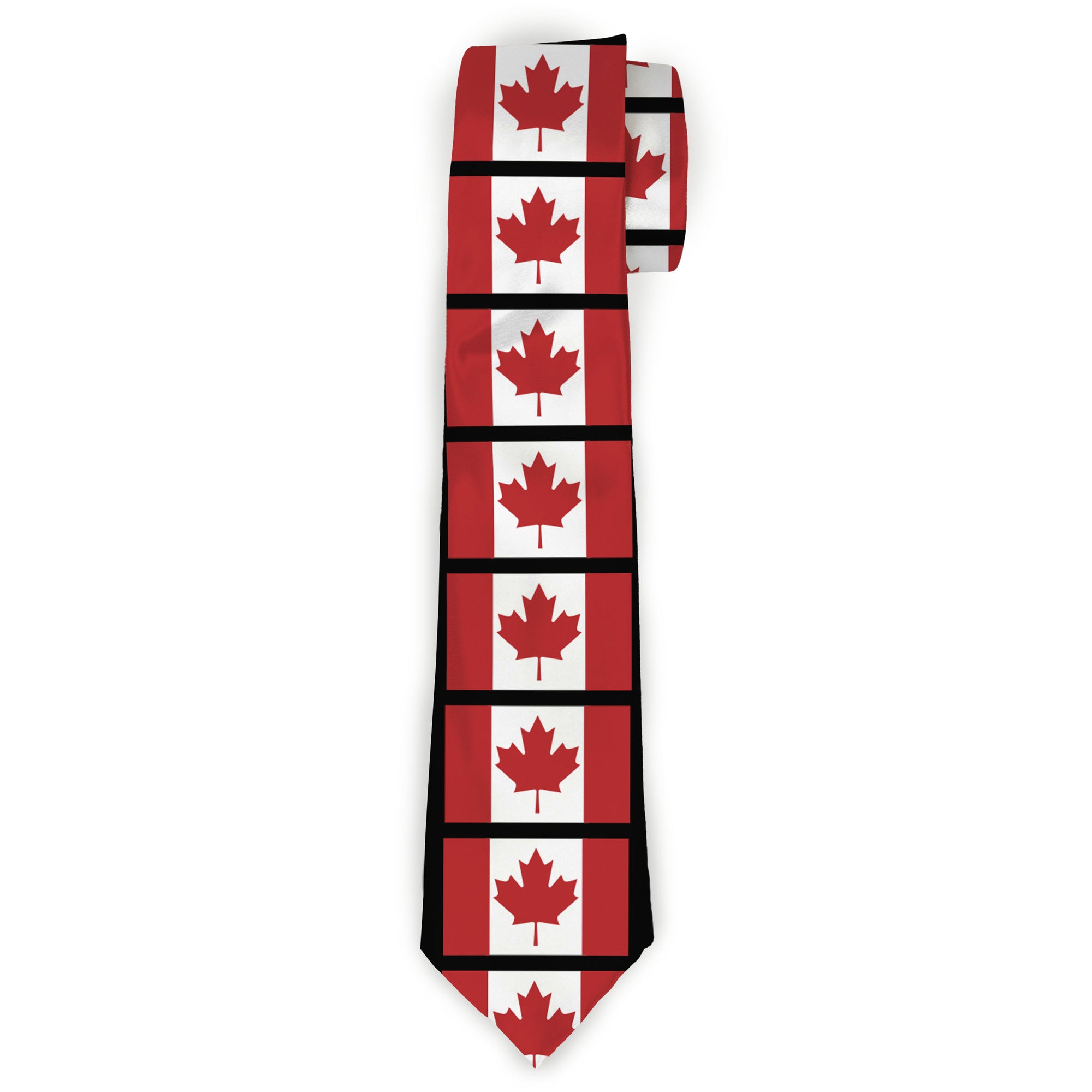 Buckle-Down Necktie - Canada Flags Neckties Buckle-Down