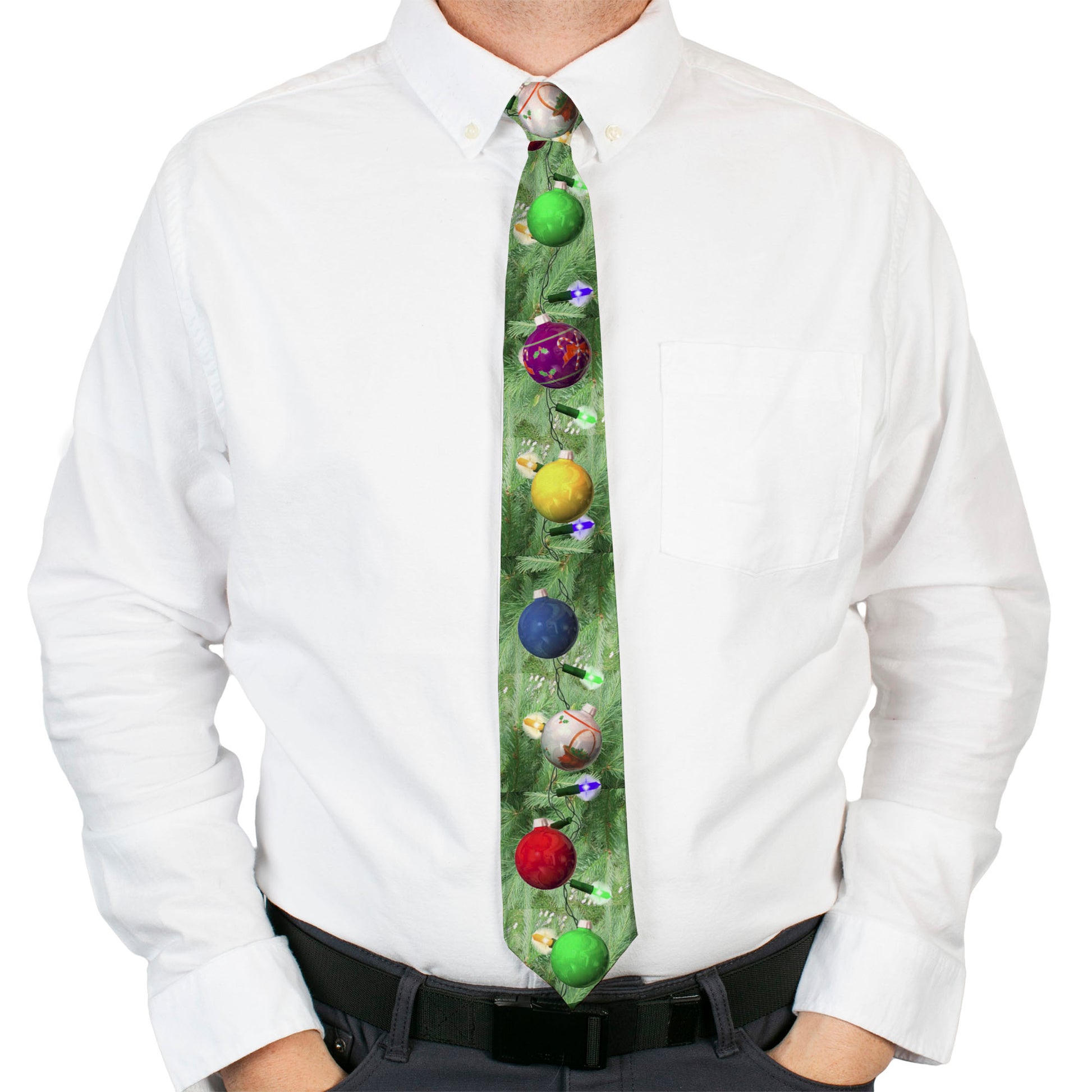 Buckle-Down Necktie - Decorated Tree Neckties Buckle-Down
