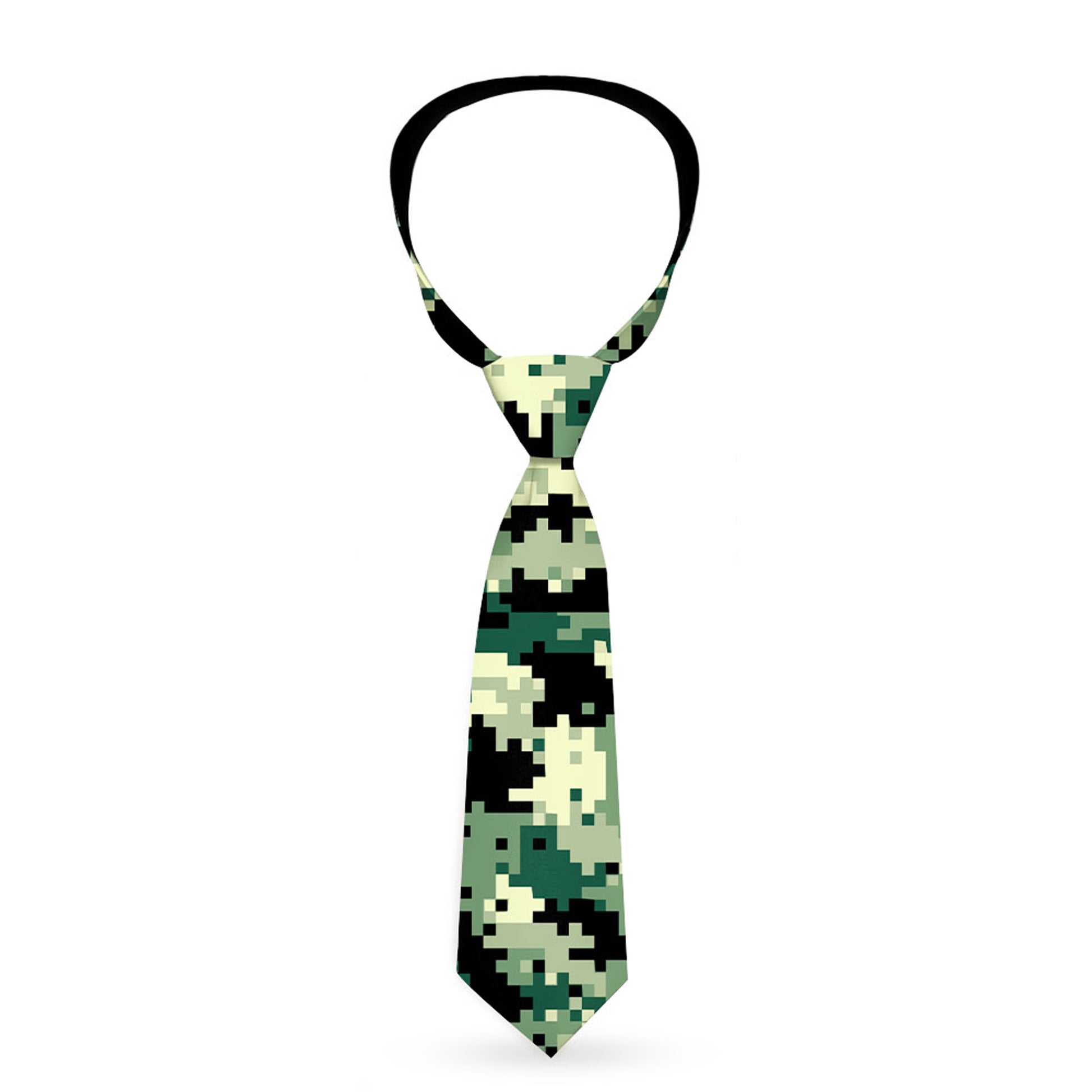 Buckle-Down Necktie - Digital Camo Neckties Buckle-Down