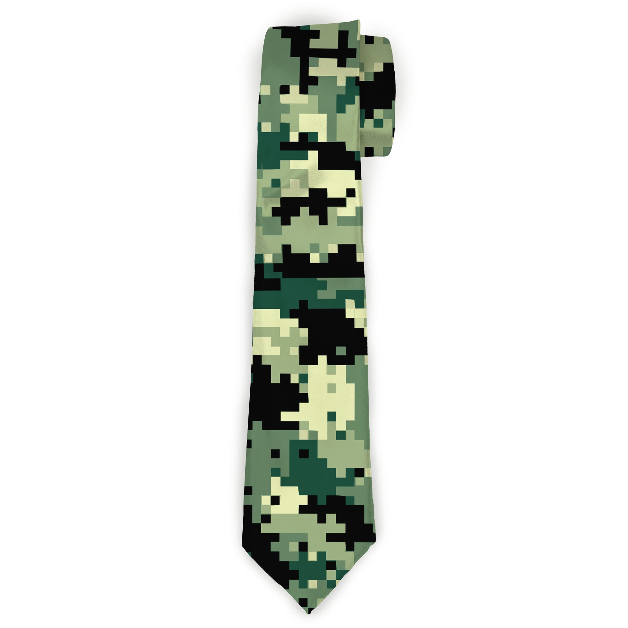 Buckle-Down Necktie - Digital Camo Neckties Buckle-Down