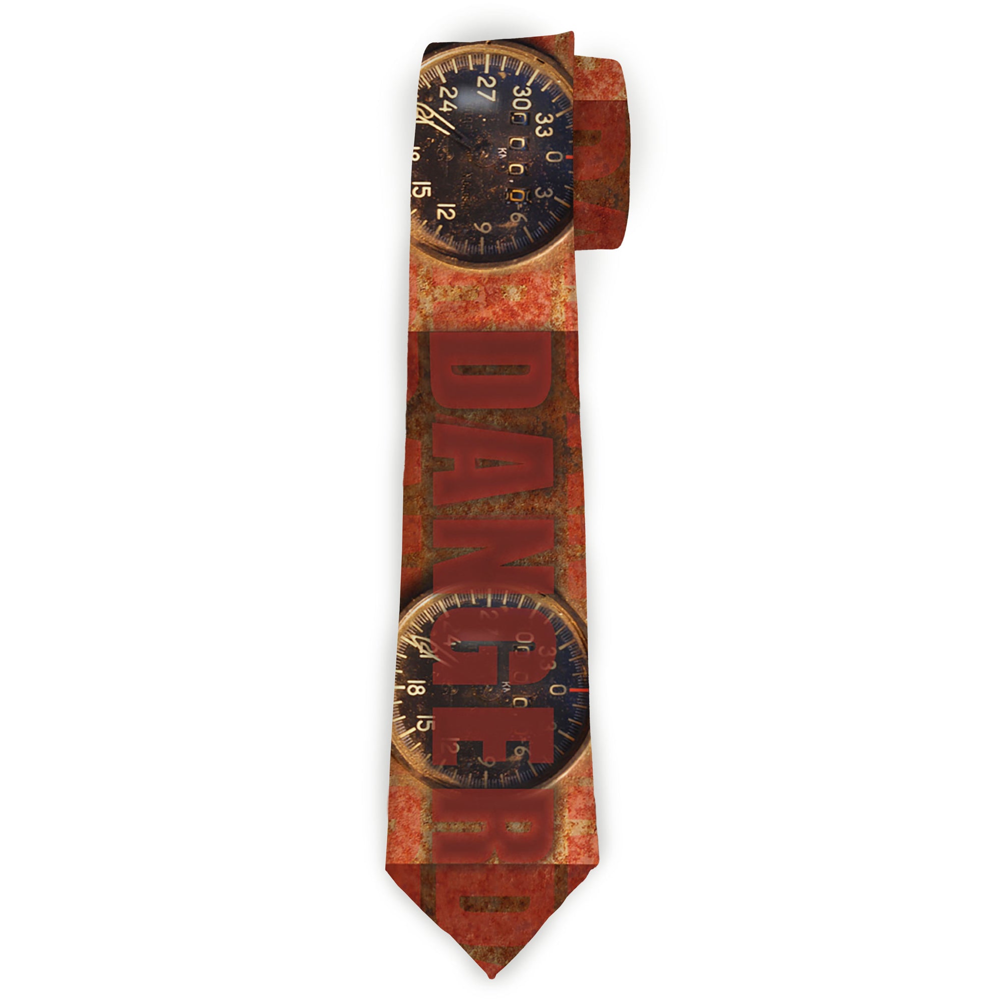 Buckle-Down Necktie - Danger Gauge Neckties Buckle-Down