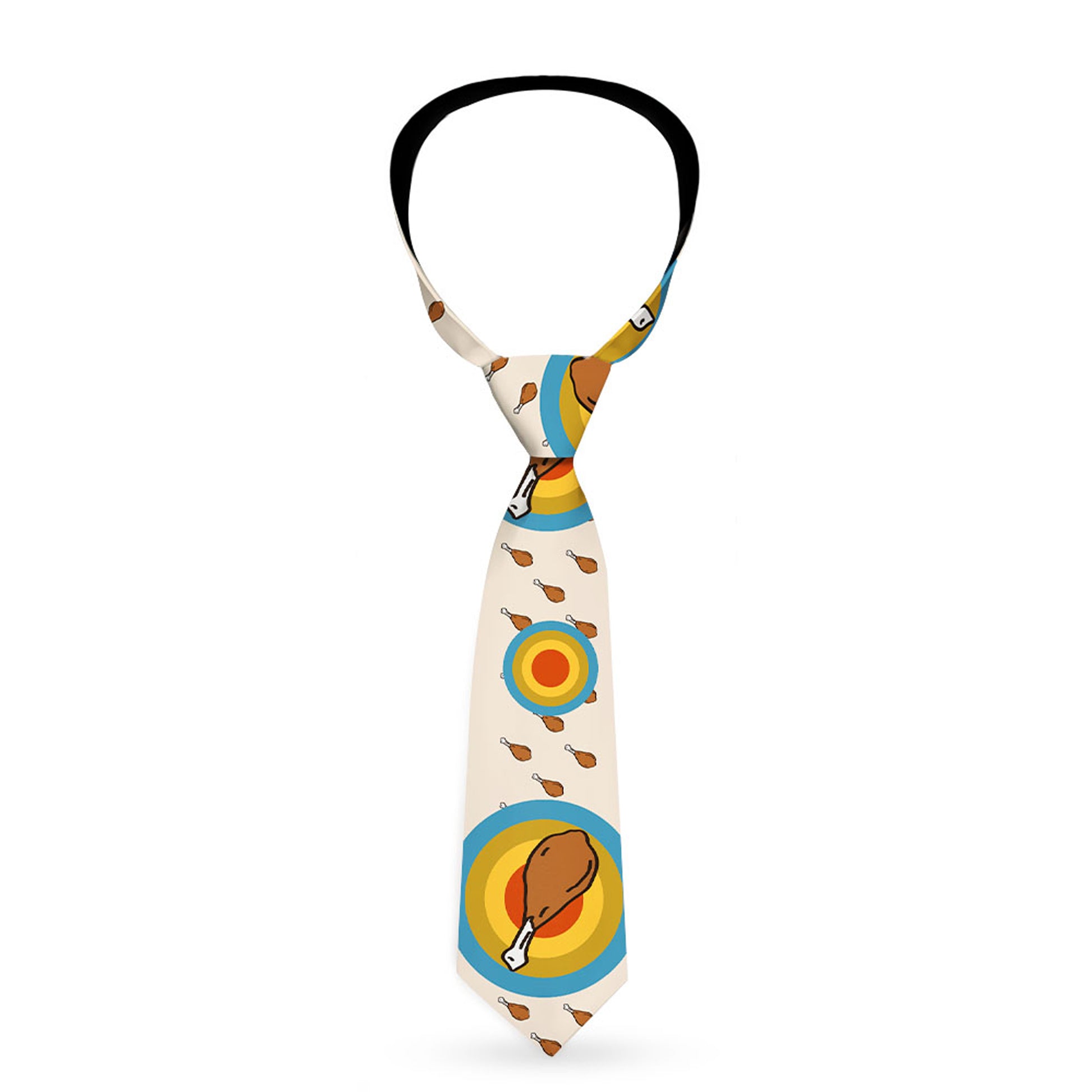 Buckle-Down Necktie - Drumstick Target Neckties Buckle-Down