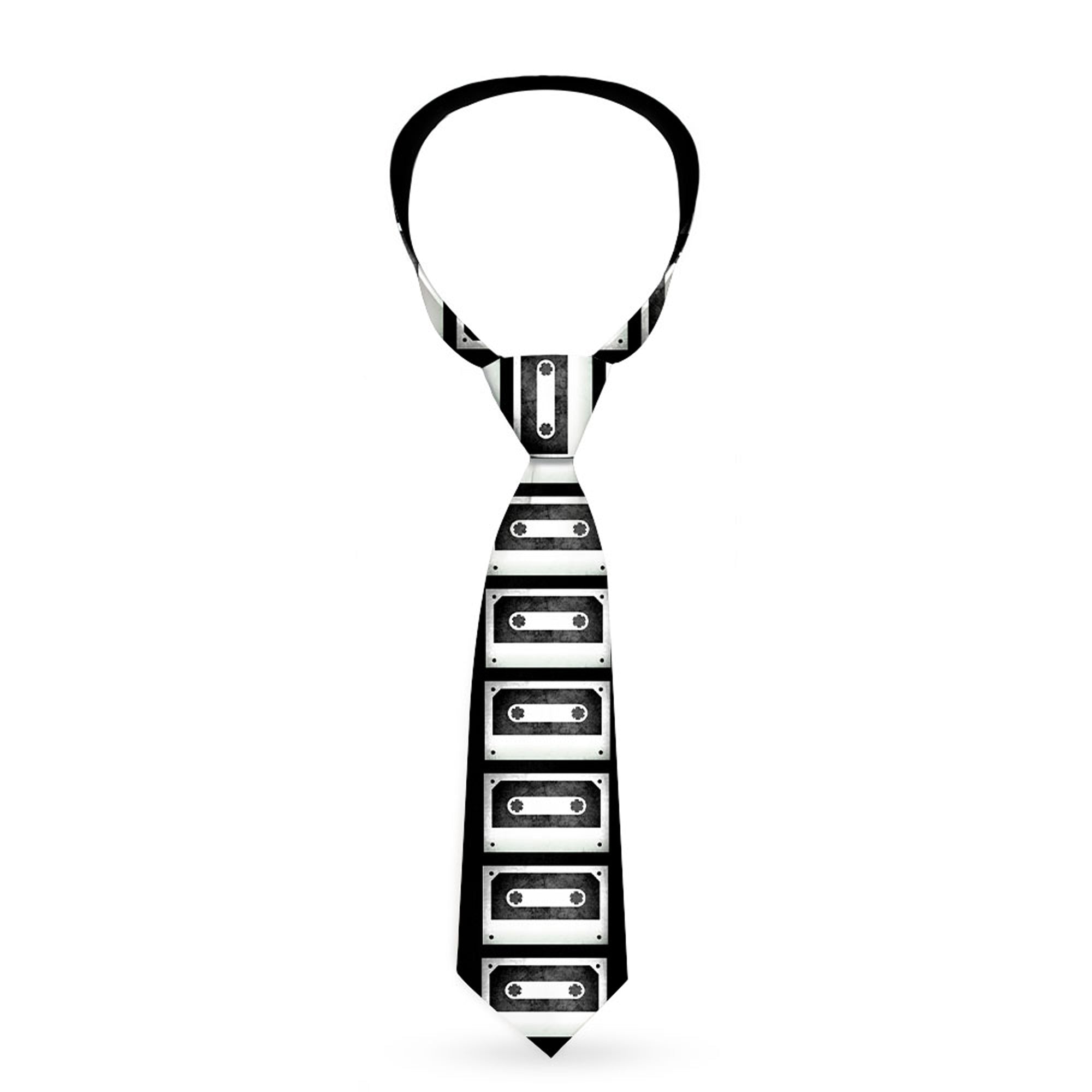 Buckle-Down Necktie - DC Cassette Tape Neckties Buckle-Down