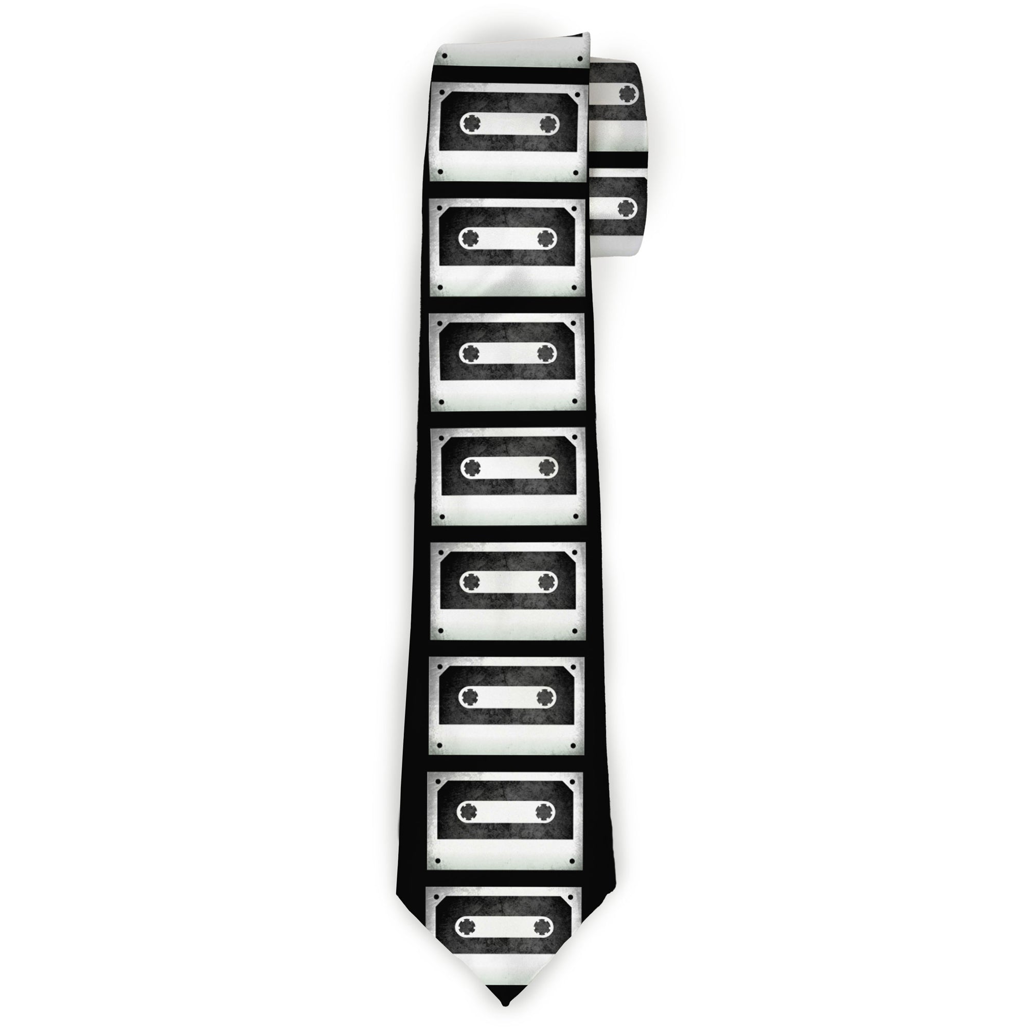 Buckle-Down Necktie - DC Cassette Tape Neckties Buckle-Down
