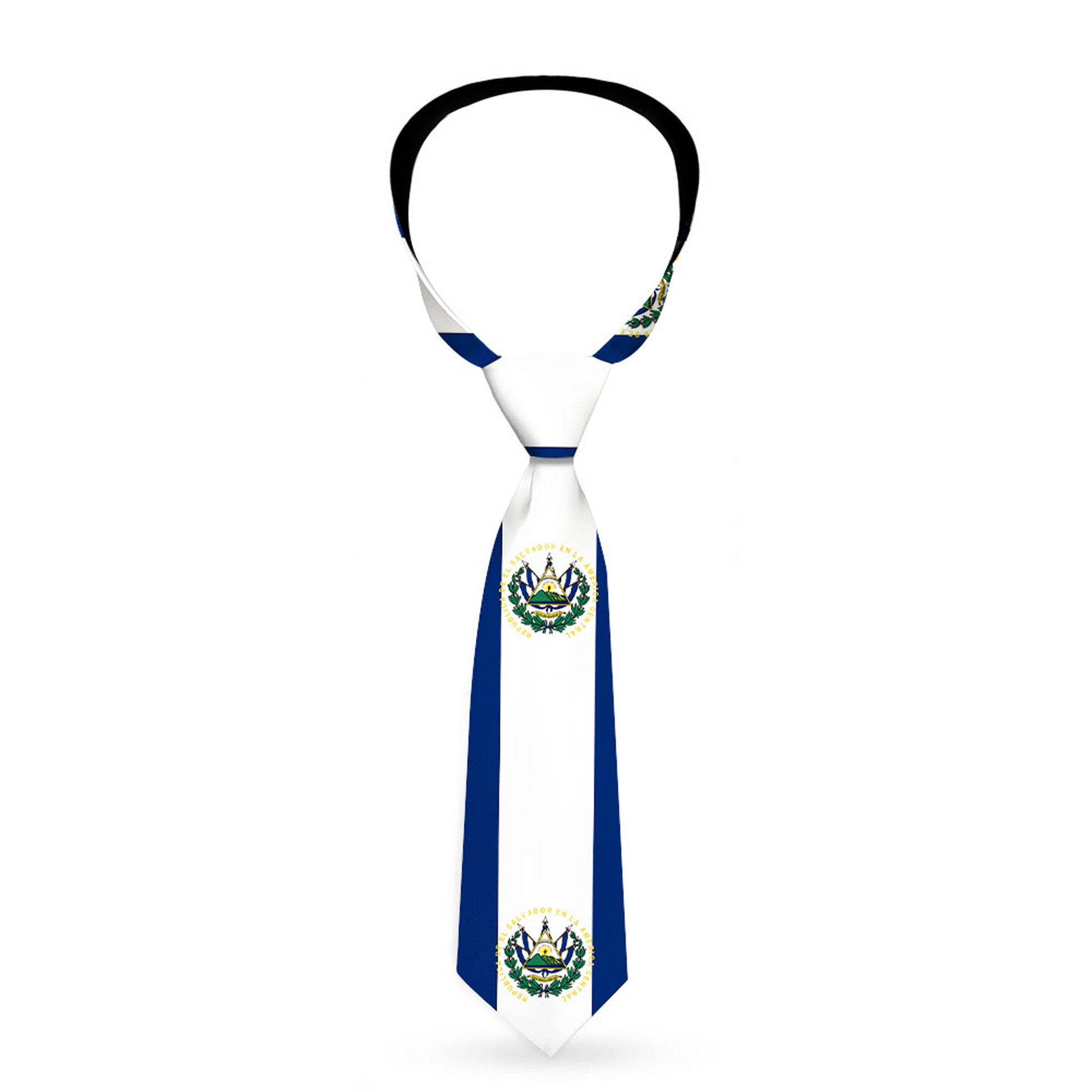 Buckle-Down Necktie - El Salvador Flag Neckties Buckle-Down