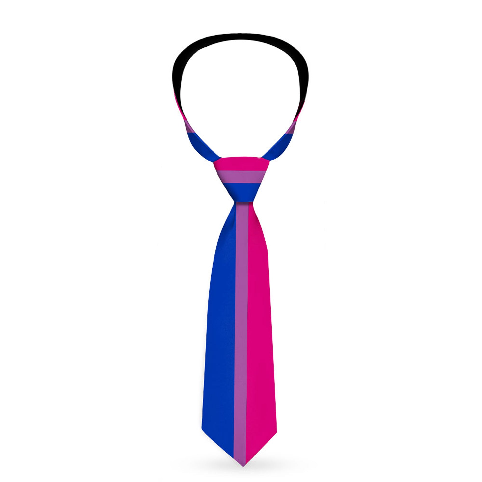 Buckle-Down Necktie - Flag Bisexual Pink/Purple/Blue Neckties Buckle-Down