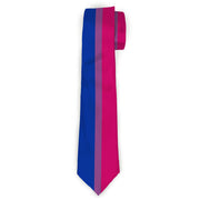 Buckle-Down Necktie - Flag Bisexual Pink/Purple/Blue Neckties Buckle-Down