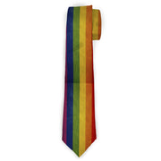 Buckle-Down Necktie - Flag Pride Distressed Rainbow Neckties Buckle-Down